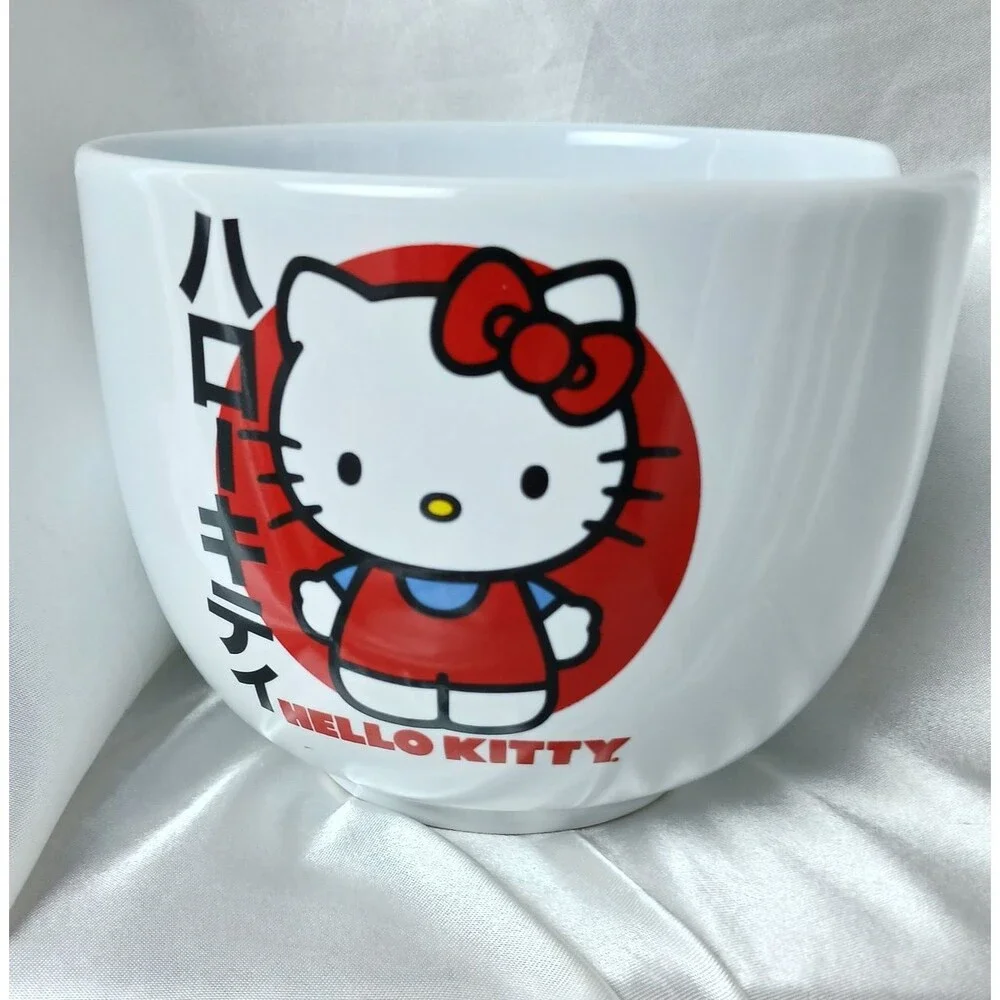 Hello Kitty Ceramic Ramen Bowl
